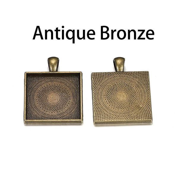 5pcs/lot zinc alloy gold plated square cabochons bases settings 25mm pendant bezel trays for diy jewelry making supplies q sqcnvk, Black
5pcs/lot zinc alloy gold plated square cabochons bases settings 25mm pendant bezel trays for diy jewelry making supplies q sqcnvk, Black