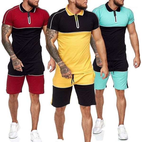 men's tracksuits track suit mens short tracksuit set colorblock 2 piece male sets men slim lapel shirt and shorts sweat suit1, Gray
men's tracksuits track suit mens short tracksuit set colorblock 2 piece male sets men slim lapel shirt and shorts sweat suit1, Gray