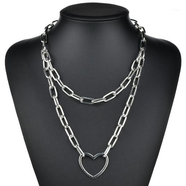 chokers 2021 heart punk female pendant necklace long winter sweater chain lock choker women necklaces jewelry1, Golden;silver
chokers 2021 heart punk female pendant necklace long winter sweater chain lock choker women necklaces jewelry1, Golden;silver