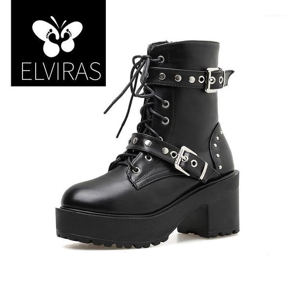 boots elviras rivet autumn women platform black leather gothic punk style combat boot for mid heels comfortable1
boots elviras rivet autumn women platform black leather gothic punk style combat boot for mid heels comfortable1