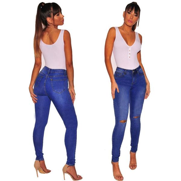 women's jeans 2021 women skinny holes destroyed knee denim pants casual high waist stretch ripped pencil plus size, Blue
women's jeans 2021 women skinny holes destroyed knee denim pants casual high waist stretch ripped pencil plus size, Blue