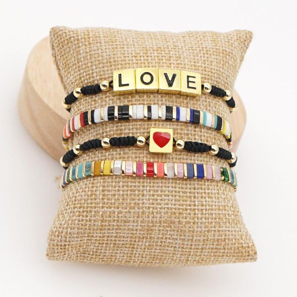 shinus2020 rainbow miyuki colorfast gold plated beads tila bead bracelets woven beaded chain adjustable femme bracelet jewelry, Black
shinus2020 rainbow miyuki colorfast gold plated beads tila bead bracelets woven beaded chain adjustable femme bracelet jewelry, Black