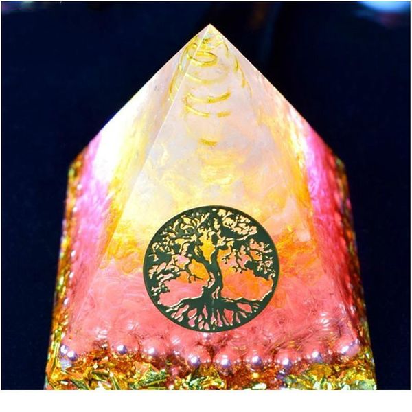aura reiki orgonite pyramid ariel maripura/sahasrara chakra love crystal bring lucky stone resin pyramid crafts ornamen qylqrc, Black
aura reiki orgonite pyramid ariel maripura/sahasrara chakra love crystal bring lucky stone resin pyramid crafts ornamen qylqrc, Black