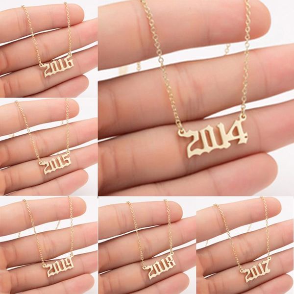chokers number year chain pendant stainless steel necklace 1990-2021 friendship birthday gift birth jewelry, Golden;silver
chokers number year chain pendant stainless steel necklace 1990-2021 friendship birthday gift birth jewelry, Golden;silver