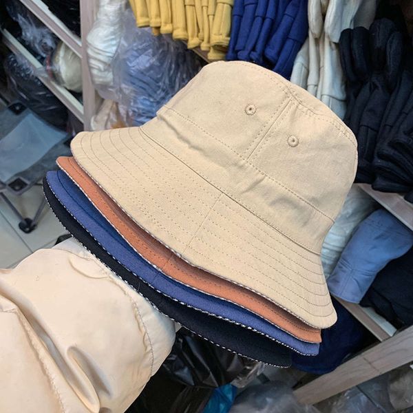 double sided lattice one side solid color fisherman's children's simple versatile sunshade small basin hat, Blue;gray
double sided lattice one side solid color fisherman's children's simple versatile sunshade small basin hat, Blue;gray