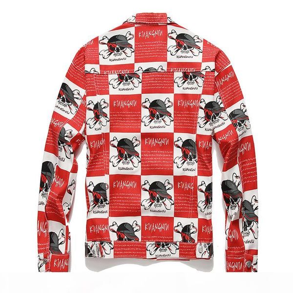 2020 new mens motorcycle letter printing denim jacket fashion famous bomber hip hop slim windbreaker jean jackets clothing, Black;brown
2020 new mens motorcycle letter printing denim jacket fashion famous bomber hip hop slim windbreaker jean jackets clothing, Black;brown