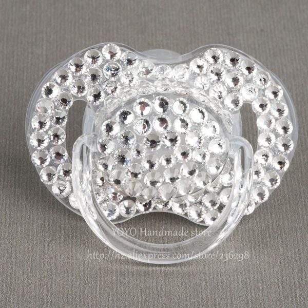 miyocar 5 pcs shining hand made bling crystal rhinestone baby pacifier/ nipples /dummy /cocka /chupeta &pacifier clips
miyocar 5 pcs shining hand made bling crystal rhinestone baby pacifier/ nipples /dummy /cocka /chupeta &pacifier clips