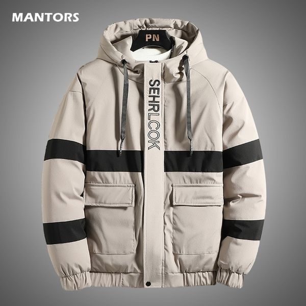men parka coats winter jacket mens thicken hooded windproof parkas overcoat casual man warm down jackets pockets outerwear 201203, Black
men parka coats winter jacket mens thicken hooded windproof parkas overcoat casual man warm down jackets pockets outerwear 201203, Black