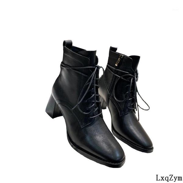 boots arrival female autumn lace up med pumps real leather dress shoes side zipper women dating ankle 35-391, Black
boots arrival female autumn lace up med pumps real leather dress shoes side zipper women dating ankle 35-391, Black
