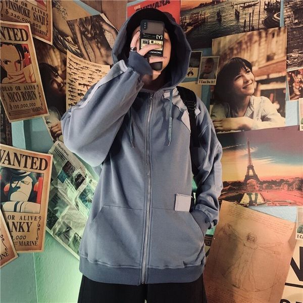 2021 new color block patchwork zipper hoodies hip hop streetwear hoodie sweatshirts autumn casual harajuku cotton loose pullover 382o, Black
2021 new color block patchwork zipper hoodies hip hop streetwear hoodie sweatshirts autumn casual harajuku cotton loose pullover 382o, Black