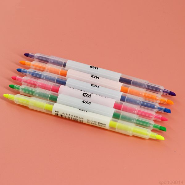 6pcs double-end highlighter pen markers pastel liquid chalk marker fluorescent milkliner highlighters color a08, Black;red
6pcs double-end highlighter pen markers pastel liquid chalk marker fluorescent milkliner highlighters color a08, Black;red