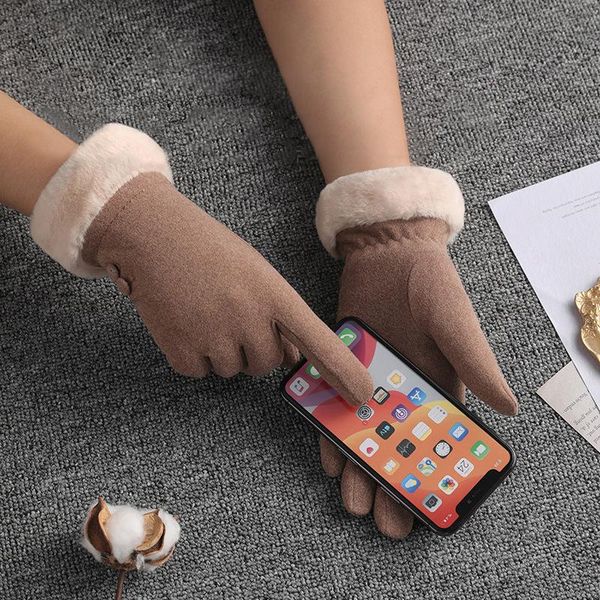 winter keep warm touch screen plus velvet inside outdoor gloves fashion female simple style thicken cycling plush wrist gloves, Blue;gray
winter keep warm touch screen plus velvet inside outdoor gloves fashion female simple style thicken cycling plush wrist gloves, Blue;gray