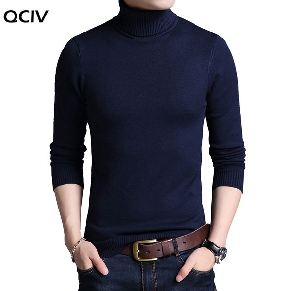 2020 slim thickened men's base coat turtleneck sweater men sweater black sweater knitwear long sleeve slim sweaters, White;black
2020 slim thickened men's base coat turtleneck sweater men sweater black sweater knitwear long sleeve slim sweaters, White;black