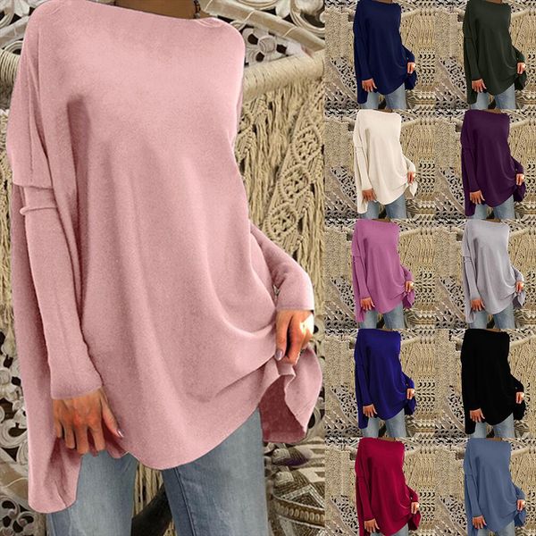 women autumn spring long sleeve solid basic casual loose pullover tee plus size outwear women irregular solid color, White;black
women autumn spring long sleeve solid basic casual loose pullover tee plus size outwear women irregular solid color, White;black