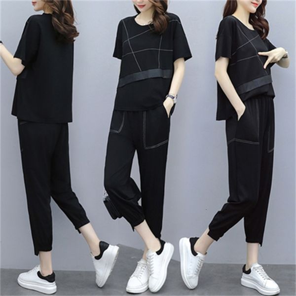 casual female plus size suits and korean training sets two pieces of women's pants tracksuits hh3w, White
casual female plus size suits and korean training sets two pieces of women's pants tracksuits hh3w, White