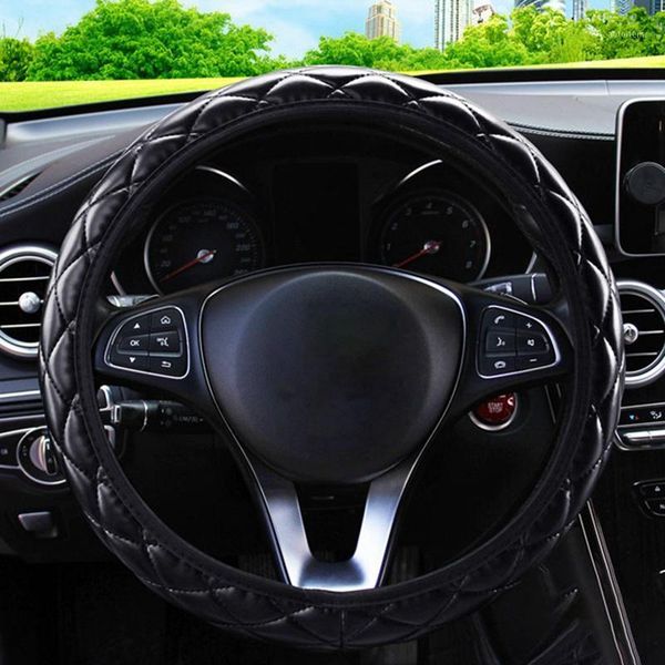 2020 pu leather steering covers car-styling soft leather anti slip auto decoration universal car steering wheel protection1
2020 pu leather steering covers car-styling soft leather anti slip auto decoration universal car steering wheel protection1
