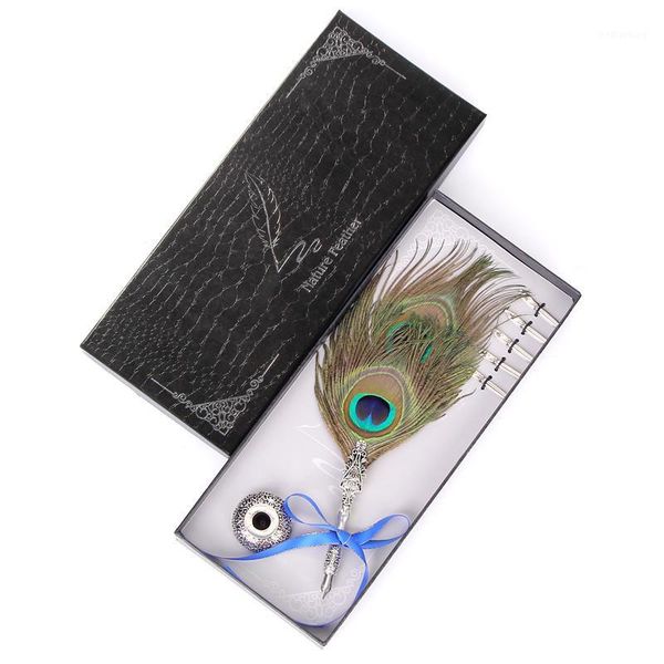 fountain pens vintage feather pen set personalized gift box wholesale creative europe and america christmas office signature1
fountain pens vintage feather pen set personalized gift box wholesale creative europe and america christmas office signature1