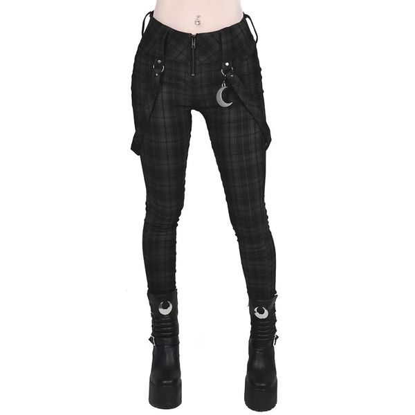 gothic girls plaid high waist skinny trousers harajuku women's full length pencil pants vintage female elastic leggins d30 1017, Black;white
gothic girls plaid high waist skinny trousers harajuku women's full length pencil pants vintage female elastic leggins d30 1017, Black;white
