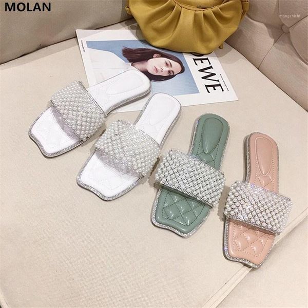 molan designers 2020 summer bling bling pearl soft comfy bottom beach women sandals flat slippers mules flip flops casual1, Black
molan designers 2020 summer bling bling pearl soft comfy bottom beach women sandals flat slippers mules flip flops casual1, Black