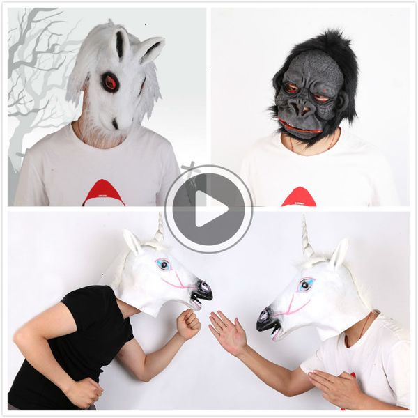 creepy animal latex party orse gorilla rait ead mask alloween scary masks danielle
creepy animal latex party orse gorilla rait ead mask alloween scary masks danielle
