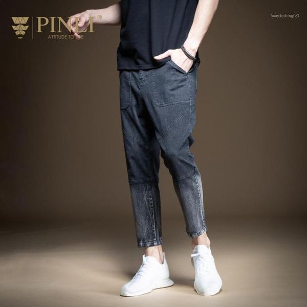 men's jeans pinli 2021 summer slim solid ankle-length pants dark gradient casual men denim trousers light pencil b2022160731, Blue
men's jeans pinli 2021 summer slim solid ankle-length pants dark gradient casual men denim trousers light pencil b2022160731, Blue