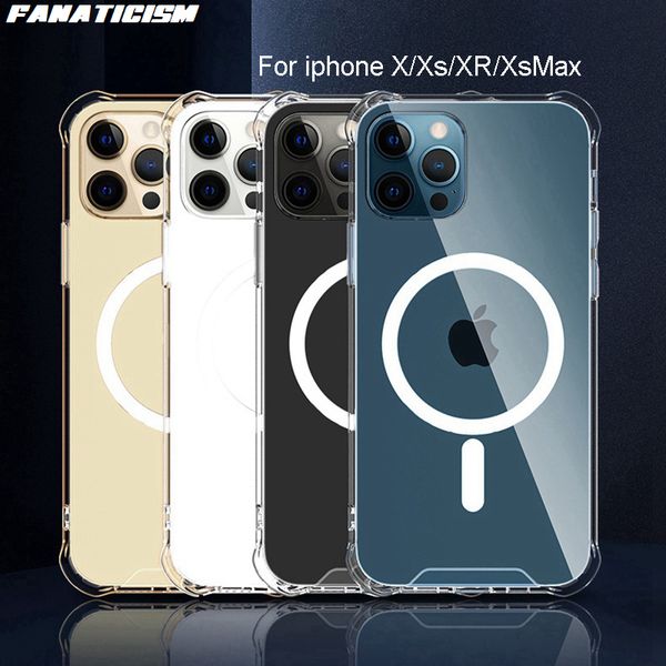 acrylic clear phone cases for iphone xs max xr case for magsafe wireless charger case for iphonex magnetic tpu cover
acrylic clear phone cases for iphone xs max xr case for magsafe wireless charger case for iphonex magnetic tpu cover