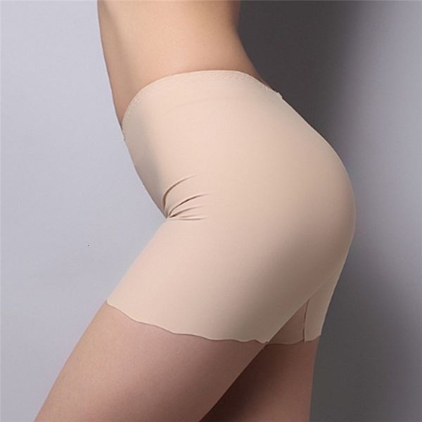 seamless trackless ice silk anti-slip girls underwear women safety shorts pants nylon high waist panties, White;black
seamless trackless ice silk anti-slip girls underwear women safety shorts pants nylon high waist panties, White;black