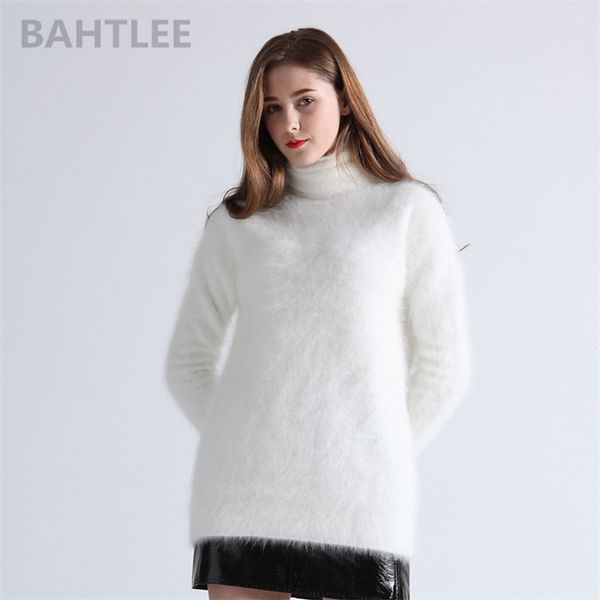 bahtlee winter women's angora jumper turtleneck pullovers knitting sweater long sleeve keep warm white 201221, White;black
bahtlee winter women's angora jumper turtleneck pullovers knitting sweater long sleeve keep warm white 201221, White;black