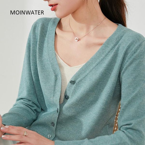 moinwater women new cardigans sweaters lady spring autumn sweater female knitted casual clothes ms2009, White
moinwater women new cardigans sweaters lady spring autumn sweater female knitted casual clothes ms2009, White