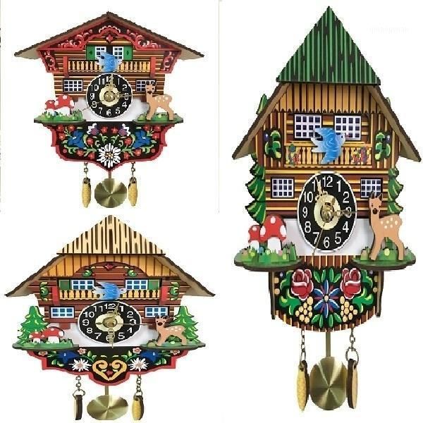 1pcs antique wooden cuckoo wall alarm clock bird time bell swing watch home decor1
1pcs antique wooden cuckoo wall alarm clock bird time bell swing watch home decor1