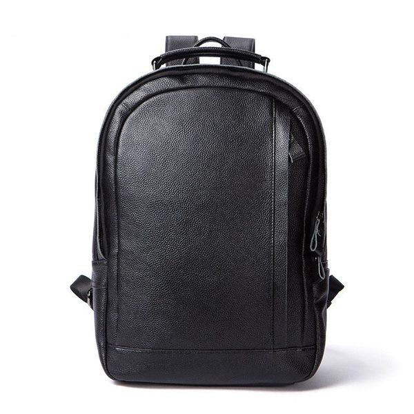 backpack men genuine leather black large lapfashion school bags for teenagers male travel shoulder bag mochila
backpack men genuine leather black large lapfashion school bags for teenagers male travel shoulder bag mochila