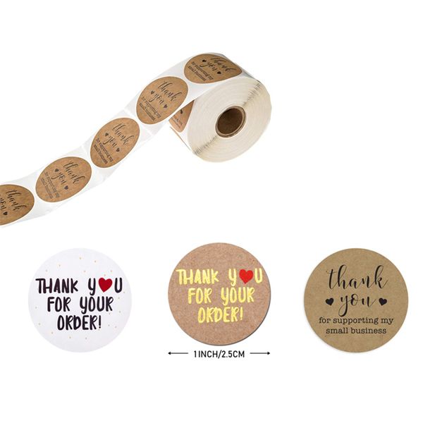 500pcs/roll thank you for your order stickers thank you for supporting my small business sticker circle gift seal label jk2101xb
500pcs/roll thank you for your order stickers thank you for supporting my small business sticker circle gift seal label jk2101xb