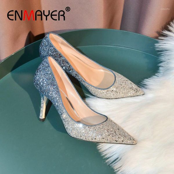 enmayer 2020 bling luxury women wedding shoes sequined cloth thin heels slip-on high heels pointed toe womens shoes size 34-401, Black
enmayer 2020 bling luxury women wedding shoes sequined cloth thin heels slip-on high heels pointed toe womens shoes size 34-401, Black