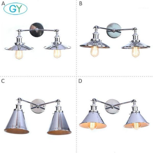 wall lamp antique double sconce vintage industrial 2-lights light with chrome finish luminaires for home lighting1
wall lamp antique double sconce vintage industrial 2-lights light with chrome finish luminaires for home lighting1