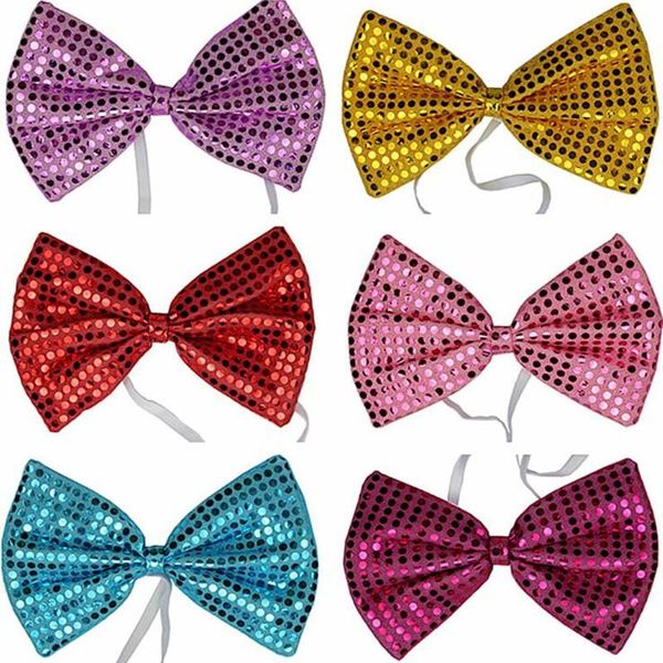 party favor 2021 colorful sequins big bow tie children adults bowknot ties dress up props halloween carnival
party favor 2021 colorful sequins big bow tie children adults bowknot ties dress up props halloween carnival