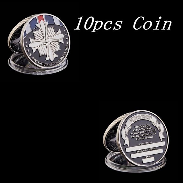 10pcs us sea air force outstanding flying cross army craft silver plated military coin collectible
10pcs us sea air force outstanding flying cross army craft silver plated military coin collectible