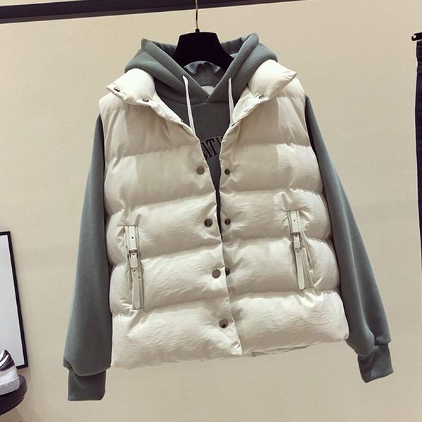 women's vests 2021 arrival autumn winter warm down cotton 3 colors women vest female big plus size waistcoat letter zipper, Black;white
women's vests 2021 arrival autumn winter warm down cotton 3 colors women vest female big plus size waistcoat letter zipper, Black;white