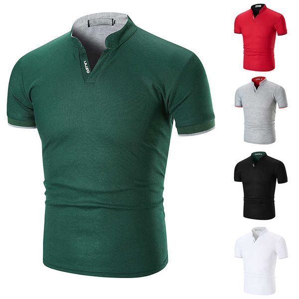 goods in great demandshirts men slim fit summer new solid color men's short sleeve stripe stand collar polo shirt, White;black
goods in great demandshirts men slim fit summer new solid color men's short sleeve stripe stand collar polo shirt, White;black