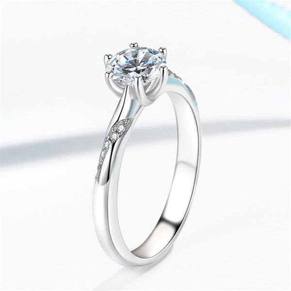 european and american fashion high-end jz363 white gold color imitation moissanite eight-heart arrow ring female 1 karat simple six-claw wed, Silver
european and american fashion high-end jz363 white gold color imitation moissanite eight-heart arrow ring female 1 karat simple six-claw wed, Silver