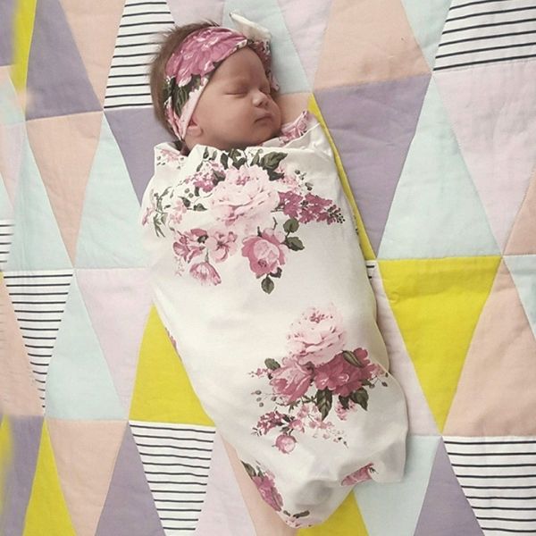floral swaddle set baby blankets newborn floral print muslin swaddle and headband 2 pcs soft baby bedding y201009
floral swaddle set baby blankets newborn floral print muslin swaddle and headband 2 pcs soft baby bedding y201009