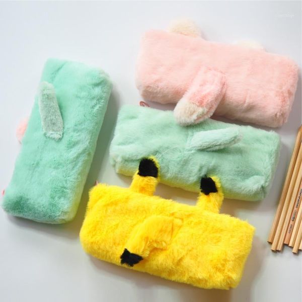 pencil bags haprhia furry pen bag zipper pencil-bag holder school office stationery1
pencil bags haprhia furry pen bag zipper pencil-bag holder school office stationery1
