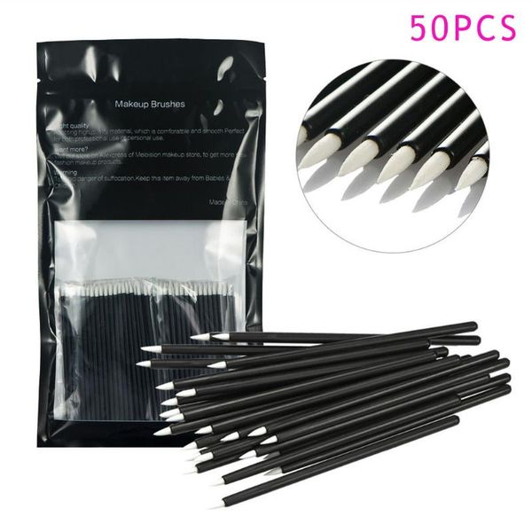 50 pcs/set eyeliner liquid brush disposable fibre plastic handle lip brush eye lip makeup brushes cosmetic tool set
50 pcs/set eyeliner liquid brush disposable fibre plastic handle lip brush eye lip makeup brushes cosmetic tool set