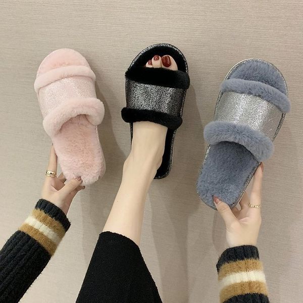 women slippers winter shoes woman cotton slide winter non-slip floor home furry slippers women shoes for bedroom fur shoes x1020, Black
women slippers winter shoes woman cotton slide winter non-slip floor home furry slippers women shoes for bedroom fur shoes x1020, Black