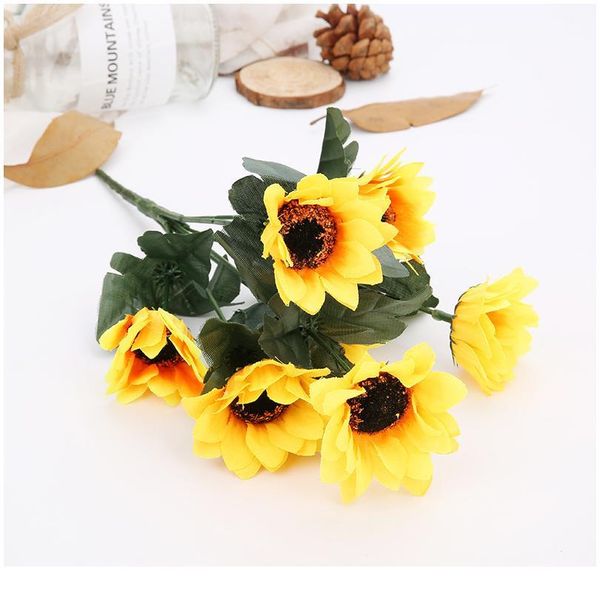 7pcs/lot 30cm artificial sunflowers bouquet for home wedding garden decor living room party table window decor gifts f jlltzi
7pcs/lot 30cm artificial sunflowers bouquet for home wedding garden decor living room party table window decor gifts f jlltzi