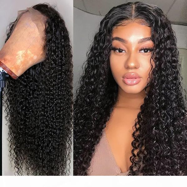 deep curly 13x4 lace front human hair wigs 150 densit hd frontal wig water wave wig remy brazilian hair for black women, Black;brown
deep curly 13x4 lace front human hair wigs 150 densit hd frontal wig water wave wig remy brazilian hair for black women, Black;brown