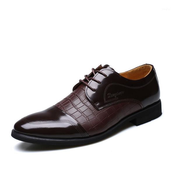 dress shoes patent leather men pointed toe oxfords alligator lace up brown black1, Black
dress shoes patent leather men pointed toe oxfords alligator lace up brown black1, Black