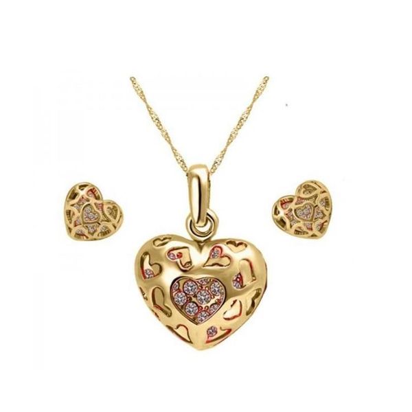 18kgp heart necklace earrings jewelry sets fashion austria crystal wedding jewelry set for women gift 1200-95 gogv7, Silver
18kgp heart necklace earrings jewelry sets fashion austria crystal wedding jewelry set for women gift 1200-95 gogv7, Silver