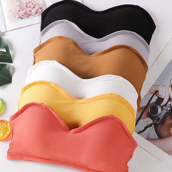 bustiers & corsets strapless bra back closure crop underwear padded tube invisible chest wrap removable bandeau camis, Black;white
bustiers & corsets strapless bra back closure crop underwear padded tube invisible chest wrap removable bandeau camis, Black;white