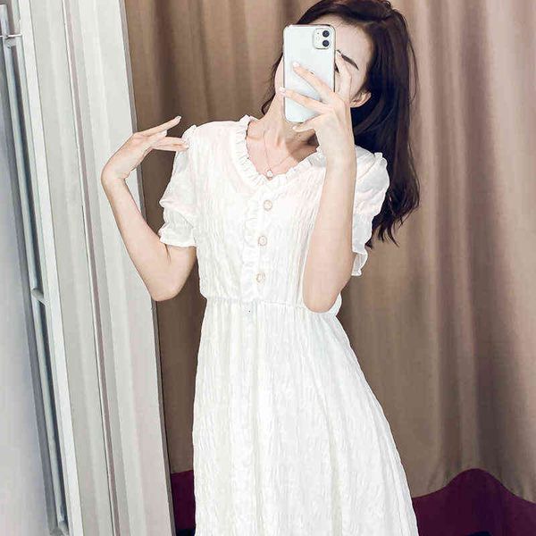 casual dresses 2022 summer fashion skirt kikyo french temperament fairy small fragrance white dresses, Black;gray
casual dresses 2022 summer fashion skirt kikyo french temperament fairy small fragrance white dresses, Black;gray