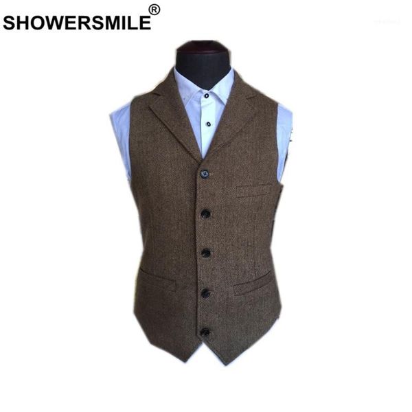 showersmile suit vest men wool tweed british style waistcoat brown classic slim fit herringbone sleeveless jacket plus size 4xl1, Black;white
showersmile suit vest men wool tweed british style waistcoat brown classic slim fit herringbone sleeveless jacket plus size 4xl1, Black;white